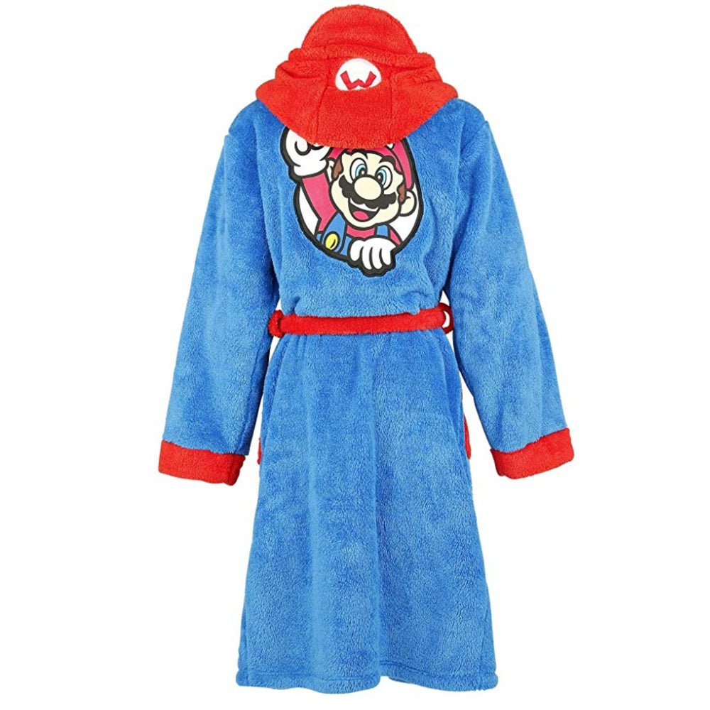 Super Mario - Mario Character Hooded Bathrobe – GeekCore