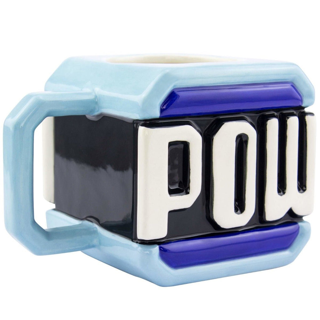 Super Mario POW Block 3D Mug - GeekCore