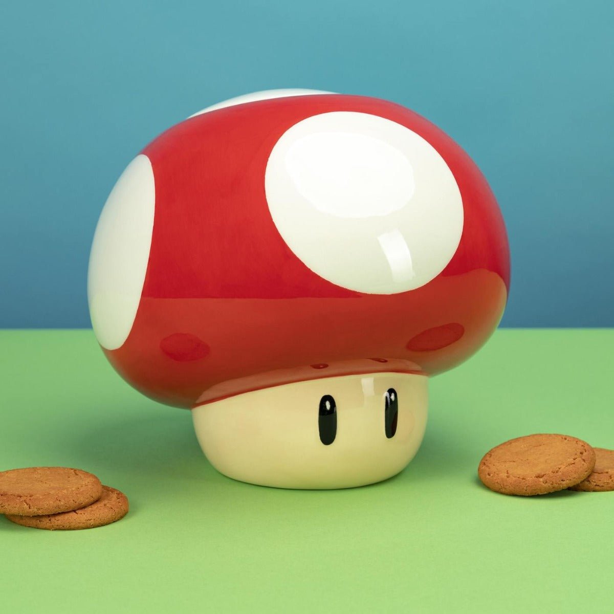 Super Mario Super Mushroom Cookie Jar - GeekCore