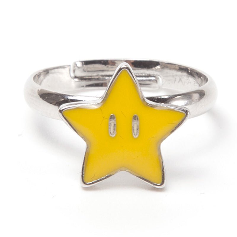 Super Mario Super Star Clasp Ring – GeekCore