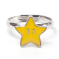 Super Mario Super Star Clasp Ring - GeekCore