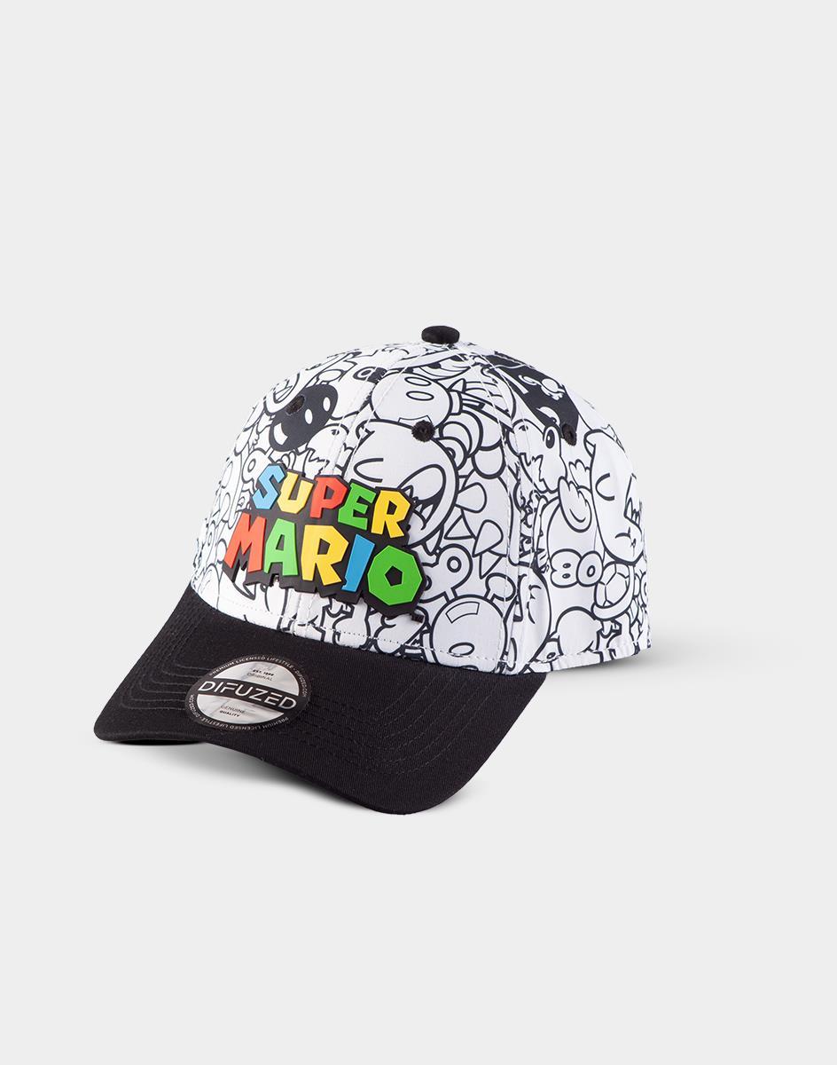 Super Mario Villains Snapback Cap - GeekCore