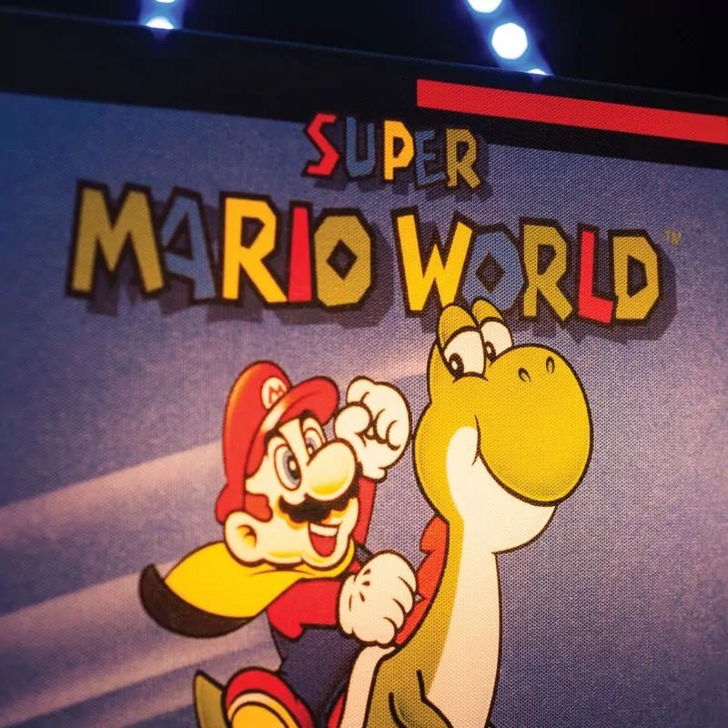 Super Mario World Illuminating Canvas - GeekCore