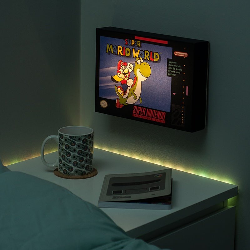 Super Mario World Illuminating Canvas - GeekCore