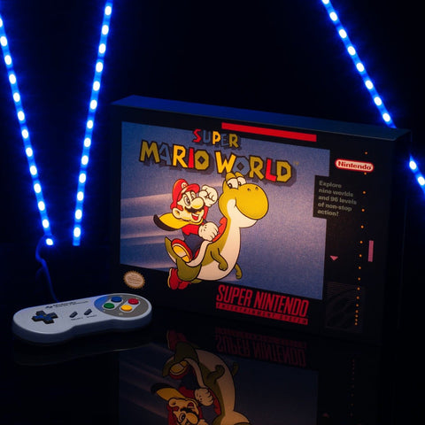 Super Mario World Illuminating Canvas – GeekCore