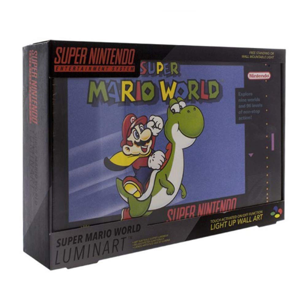 Super Mario World Illuminating Canvas - GeekCore