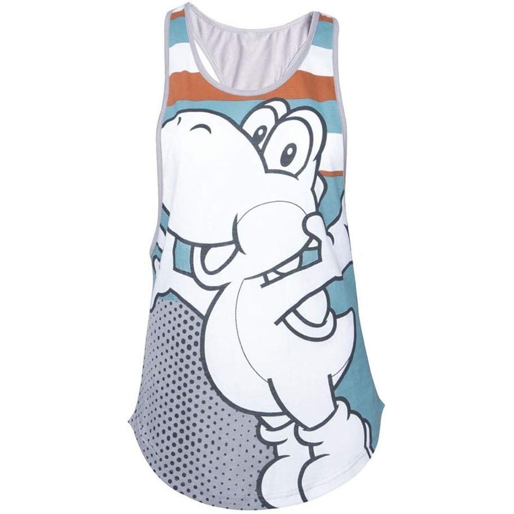 Super Mario Yoshi Girls Vest Top - GeekCore