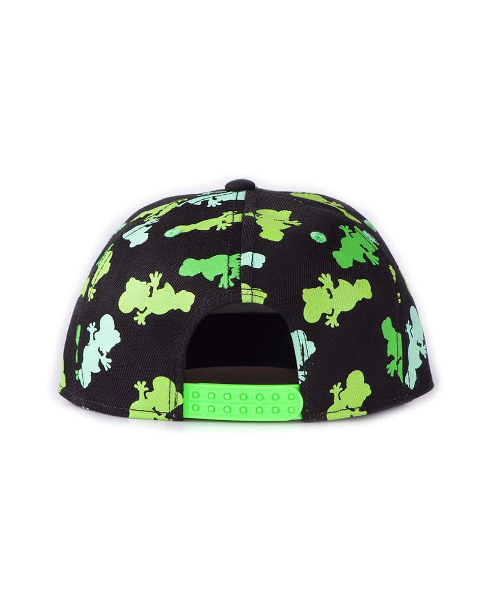 Super Mario Yoshi Silhouette Snapback Cap - GeekCore