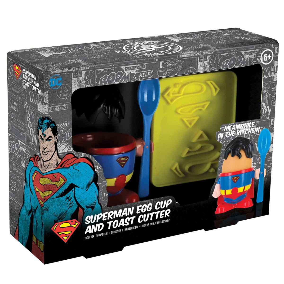 Superman Egg Cup - GeekCore