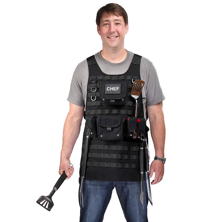 Tactical BBQ Chef Apron - GeekCore