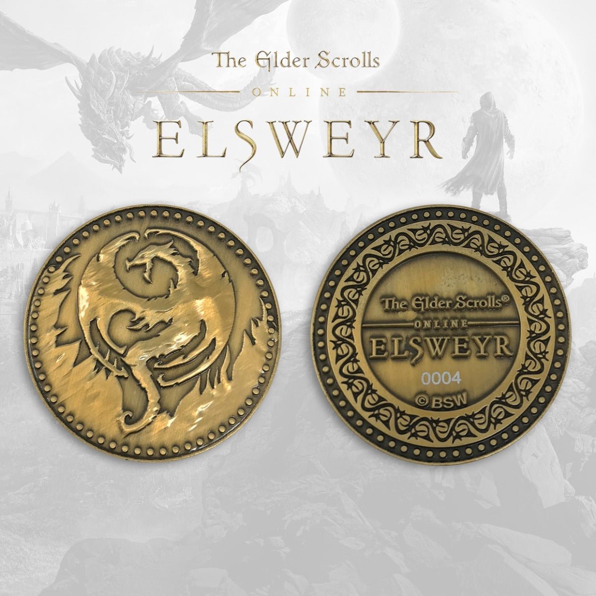 The Elder Scrolls: Elsweyr Limited Edition Collectors Coin - GeekCore