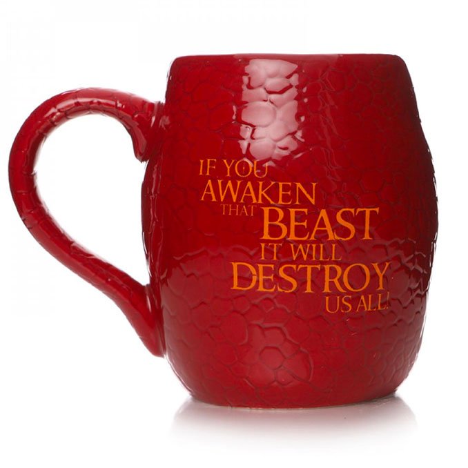 The Hobbit Smaug 3D Shaped Heat Changing Mug - GeekCore