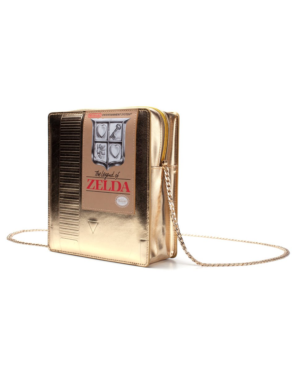 The Legend of Zelda Gold Cartridge Handbag - GeekCore