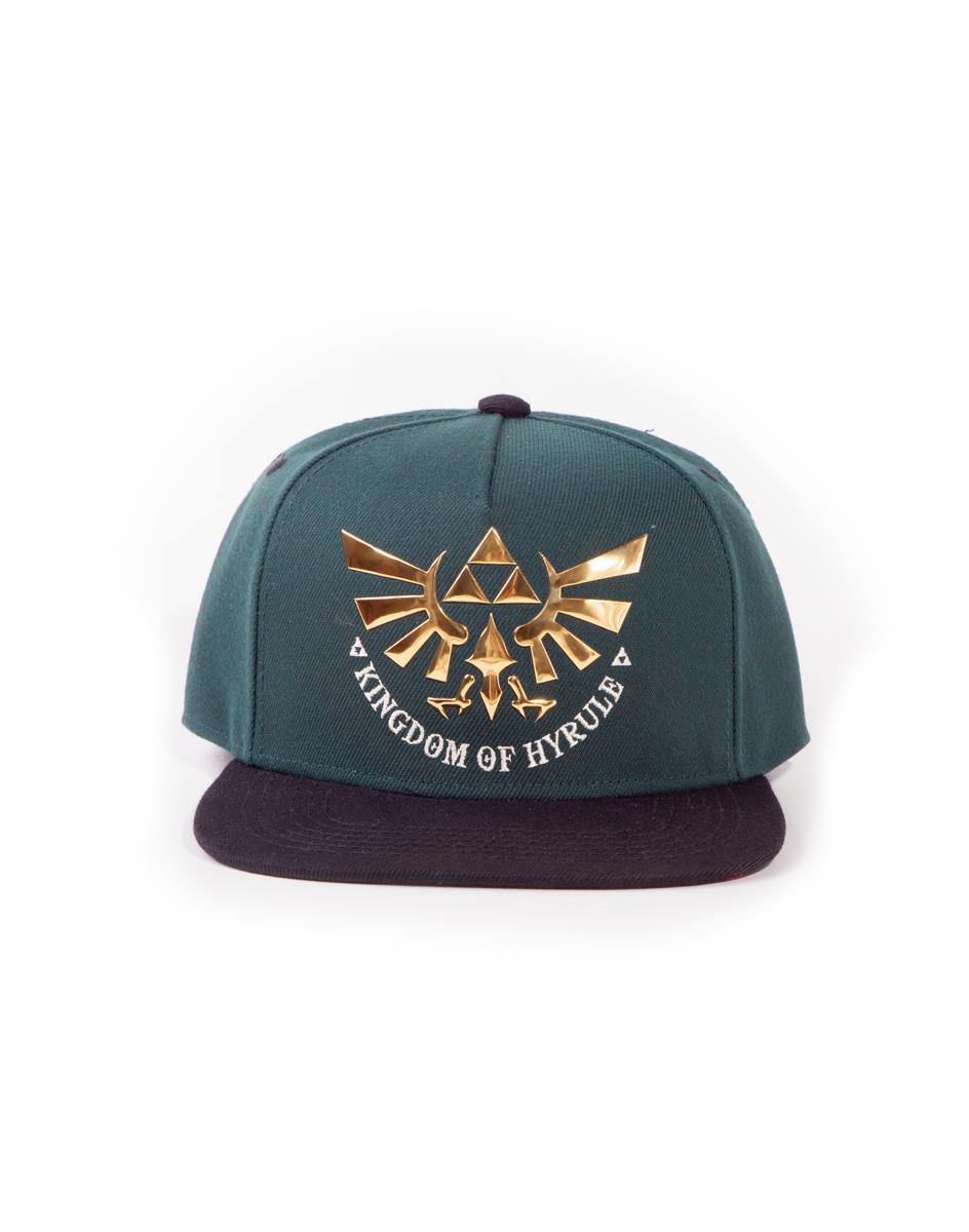 The Legend Of Zelda Green Hyrule Snapback - GeekCore