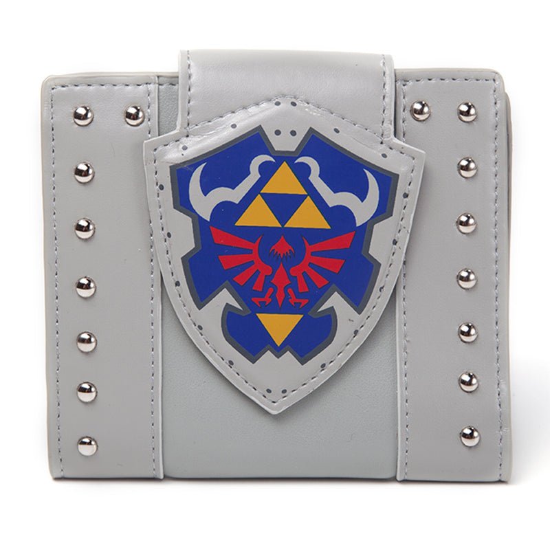 The Legend of Zelda Hylian Shield Fold Over Wallet - GeekCore
