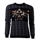 The Legend of Zelda Sequinned Knitted Girls Christmas Jumper / Sweater - GeekCore