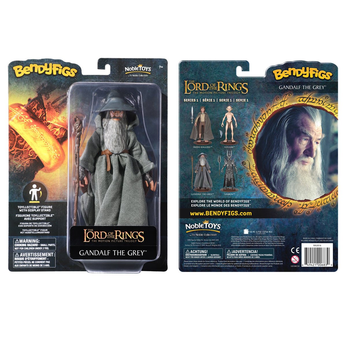 The Lord of the Rings Gandalf Bendyfig - GeekCore