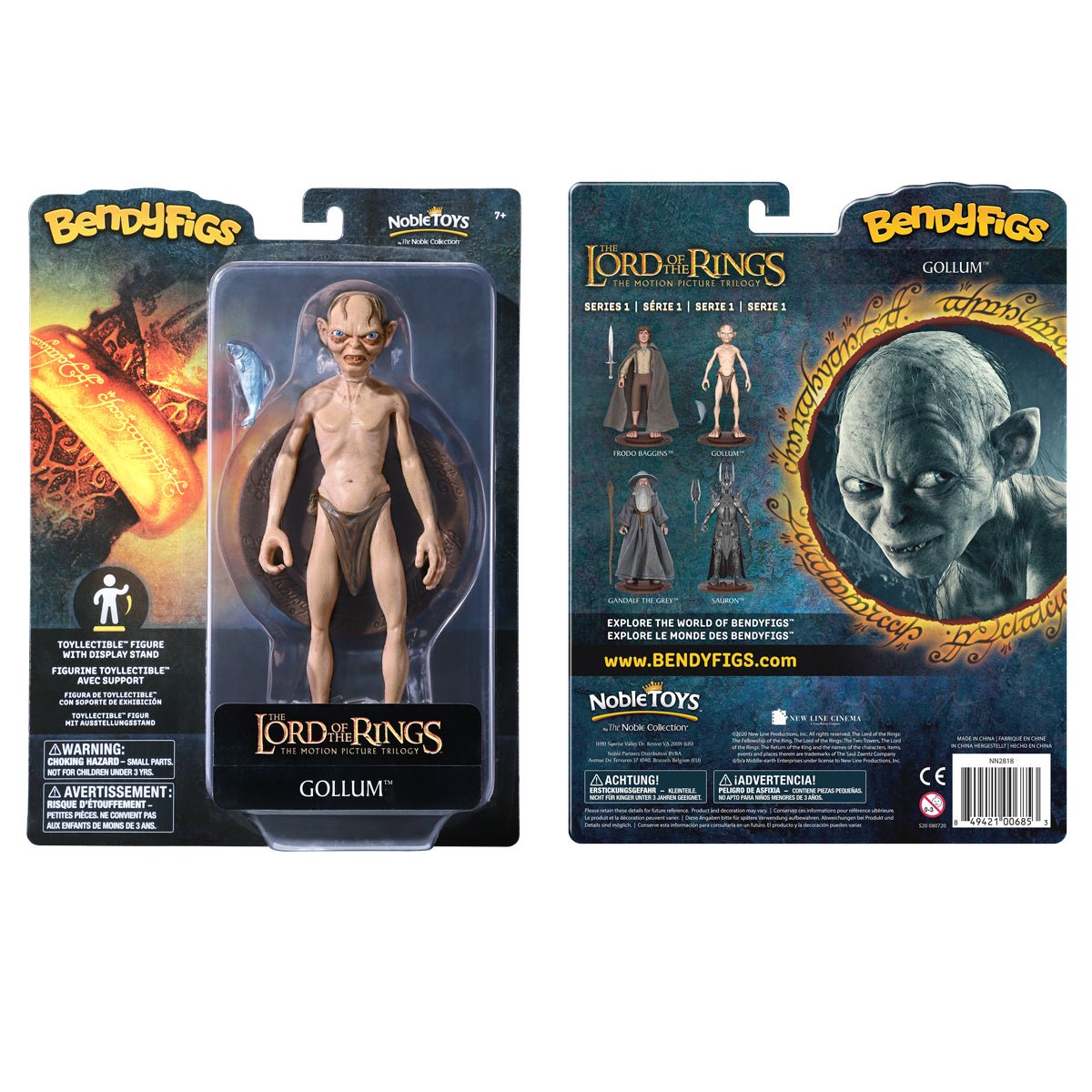 The Lord of the Rings Gollum Bendyfig - GeekCore