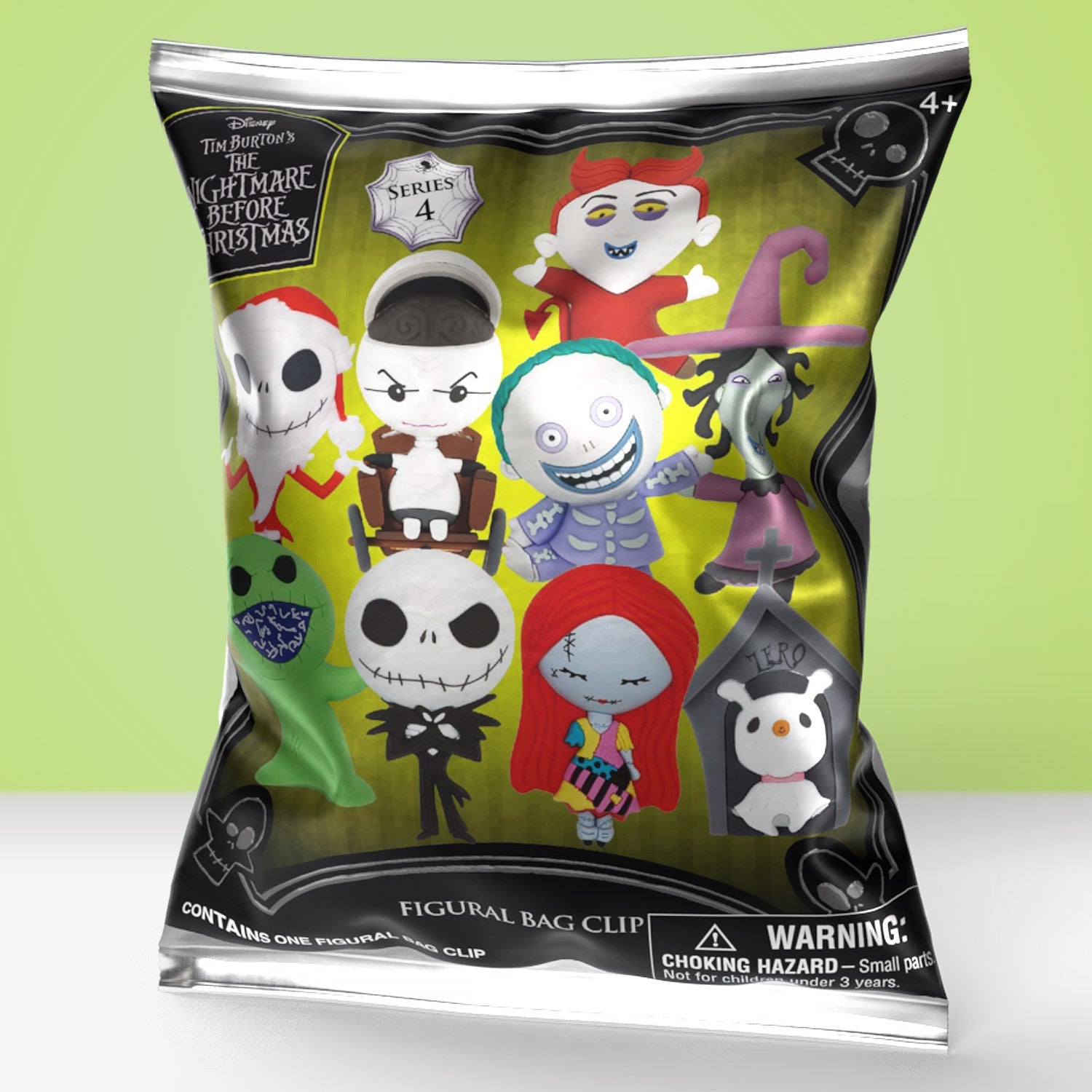 The Nightmare Before Christmas Series 4 Blind Bag Mystery Bag Clip - GeekCore