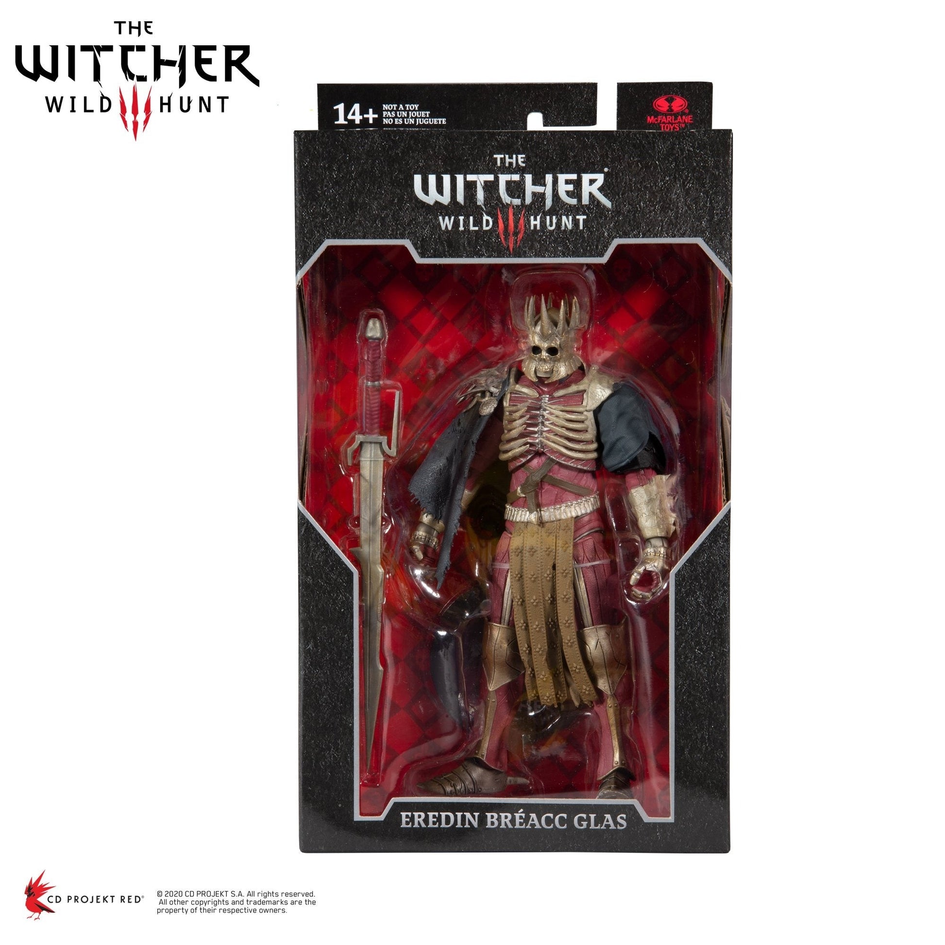 The Witcher Eredin 7" Action Figure - GeekCore