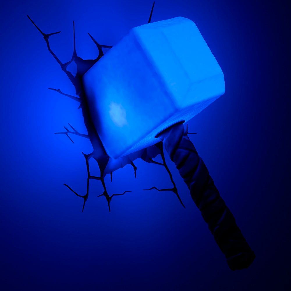 Thor Hammer 3D Night Light - GeekCore