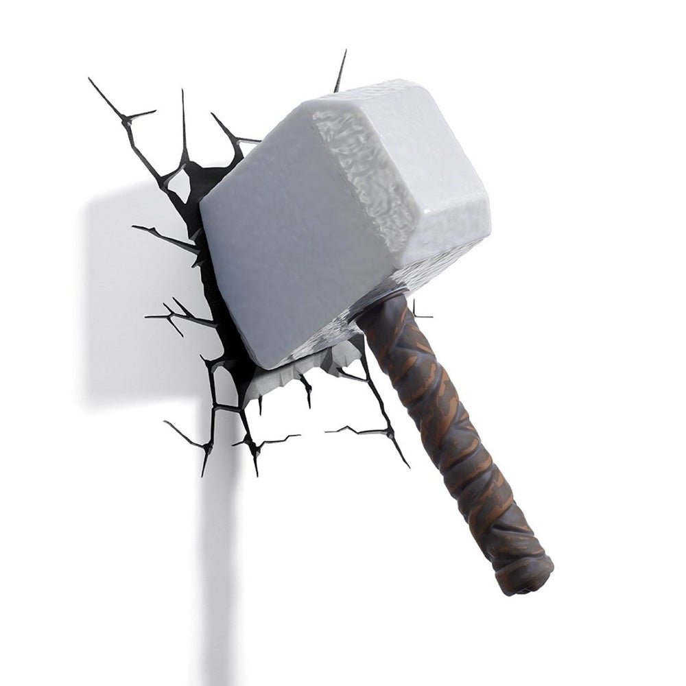 Thor Hammer 3D Night Light - GeekCore