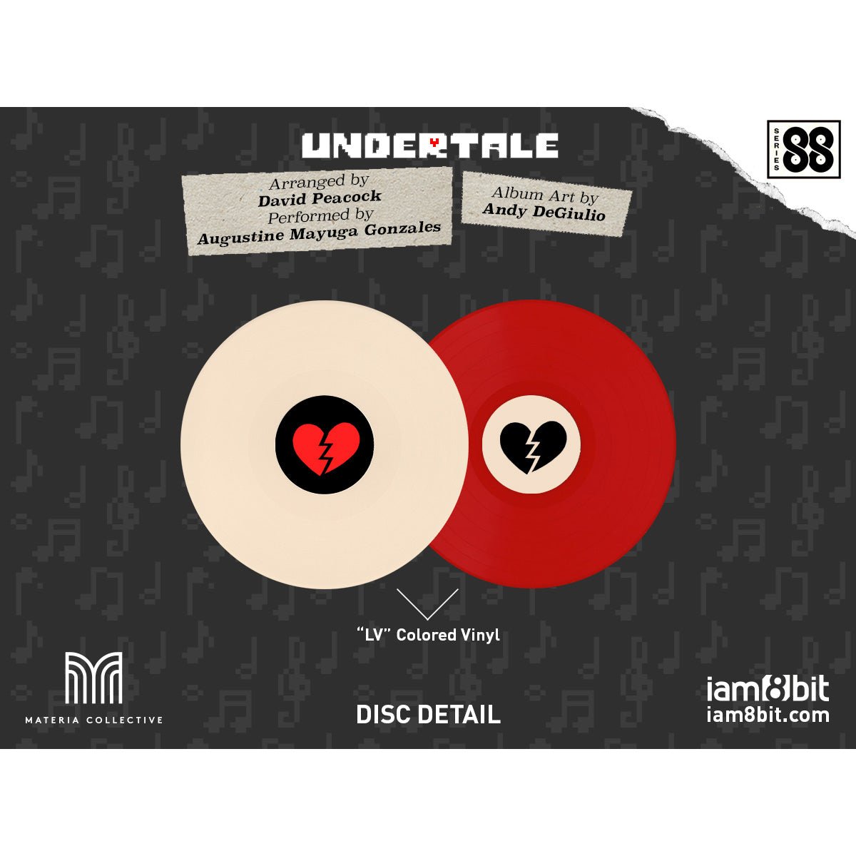 Undertale on Piano Vinyl Soundtrack (Double LP) - GeekCore