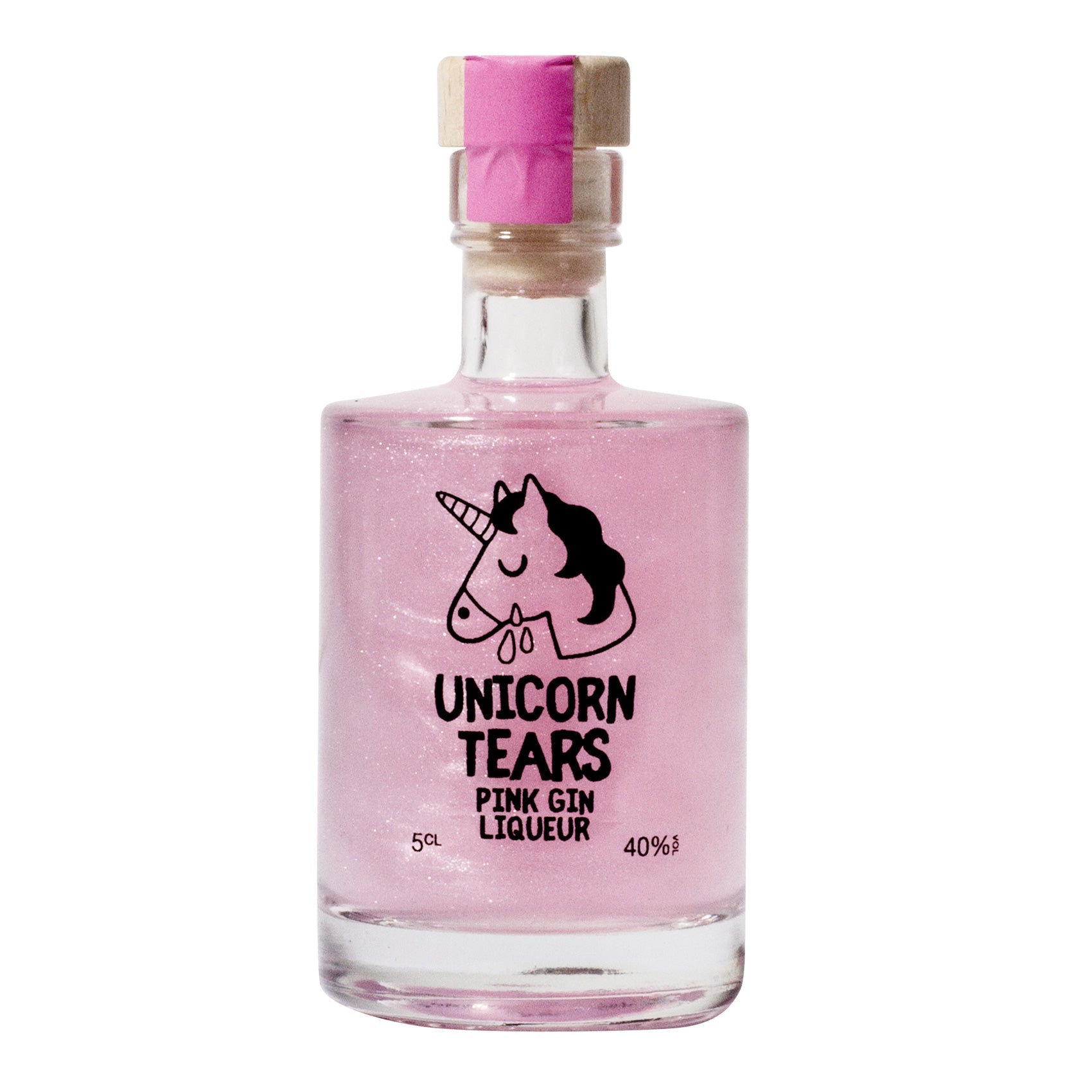Unicorn Tears Pink Gin Liqueur Miniature - GeekCore