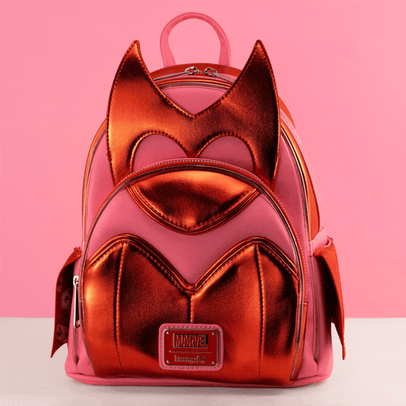 Loungefly x Marvel Scarlet Witch Wanda Cosplay Mini Backpack