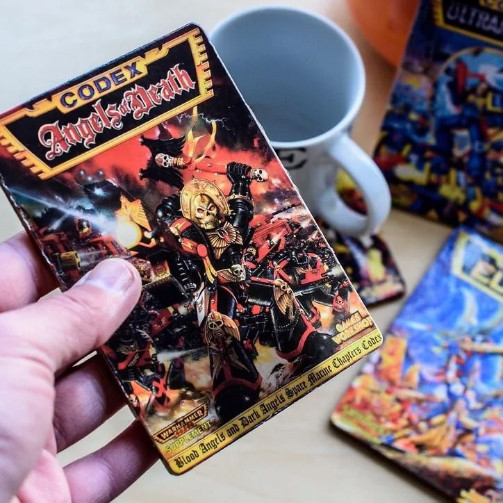 Warhammer 40,000 Second Edition Codex Coasters - GeekCore