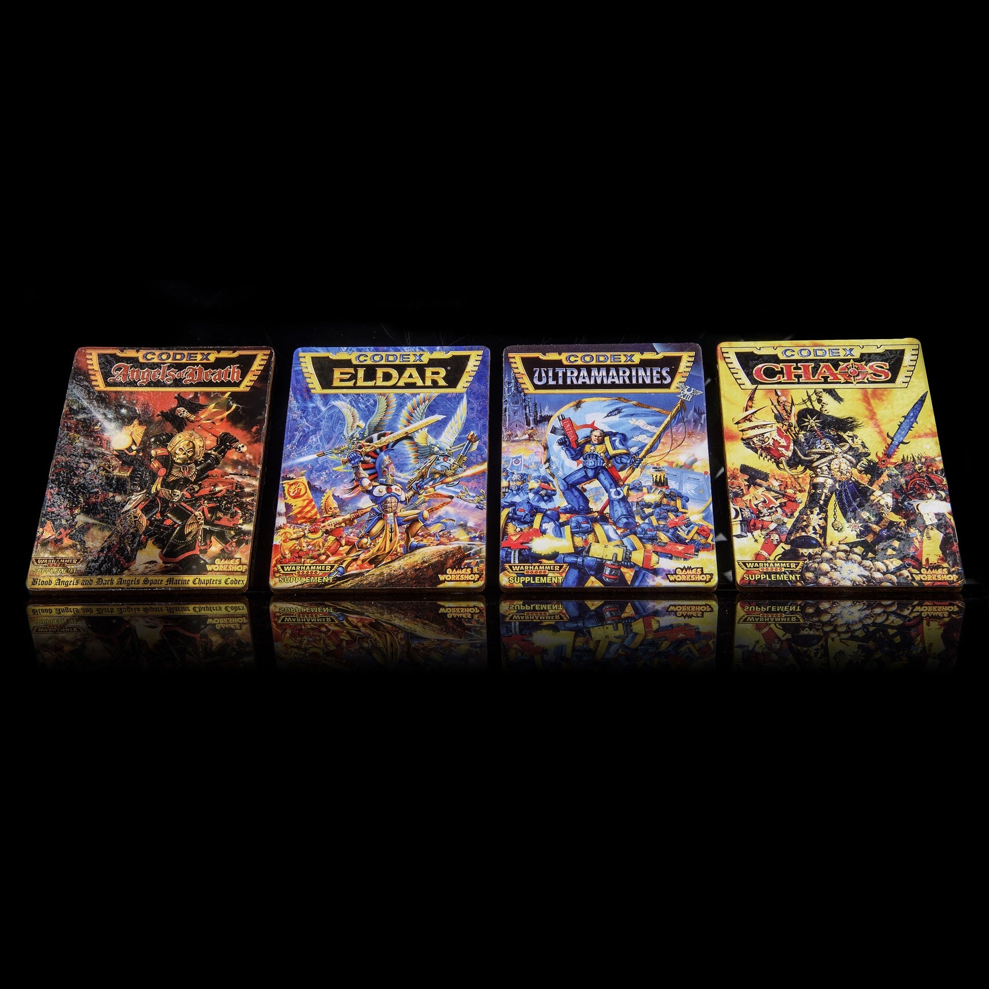 Warhammer 40,000 Second Edition Codex Coasters - GeekCore