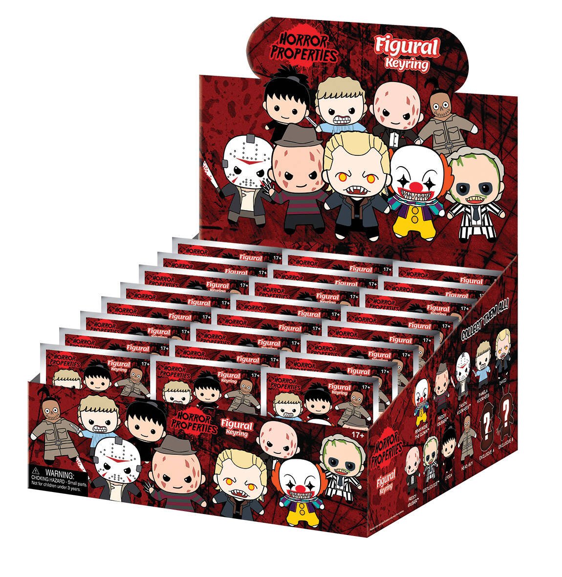 Warner Bros. Horror Series 1 Blind Bag Mystery Bag Clip - GeekCore