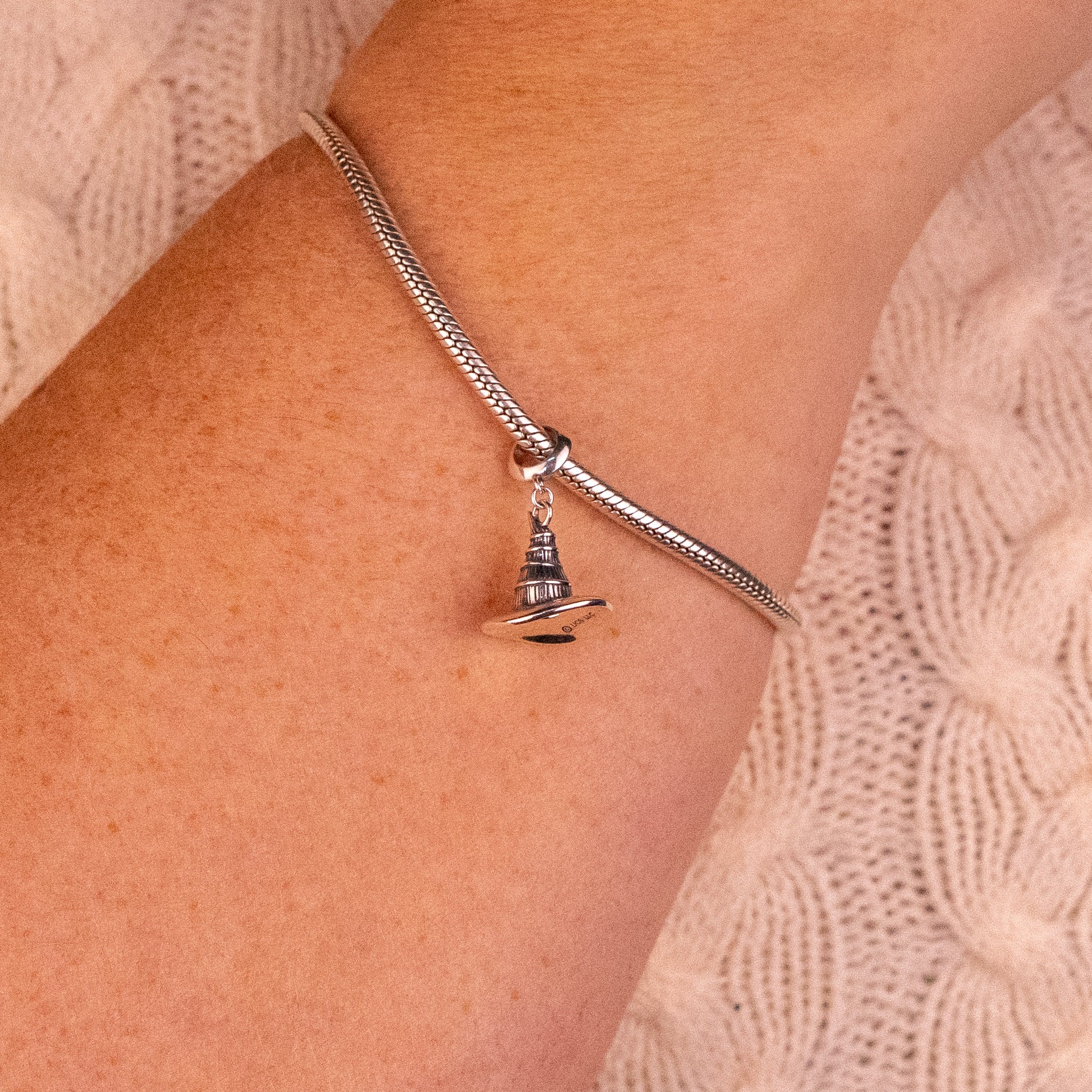 Wicked: For Good Elphaba's Hat Sterling Silver Slider Charm - GeekCore