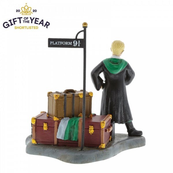 Wizarding World of Harry Potter - Draco Malfoy Waits at Platform 9¾ Figurine - GeekCore