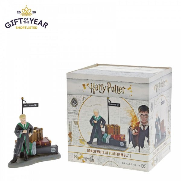 Wizarding World of Harry Potter - Draco Malfoy Waits at Platform 9¾ Figurine - GeekCore