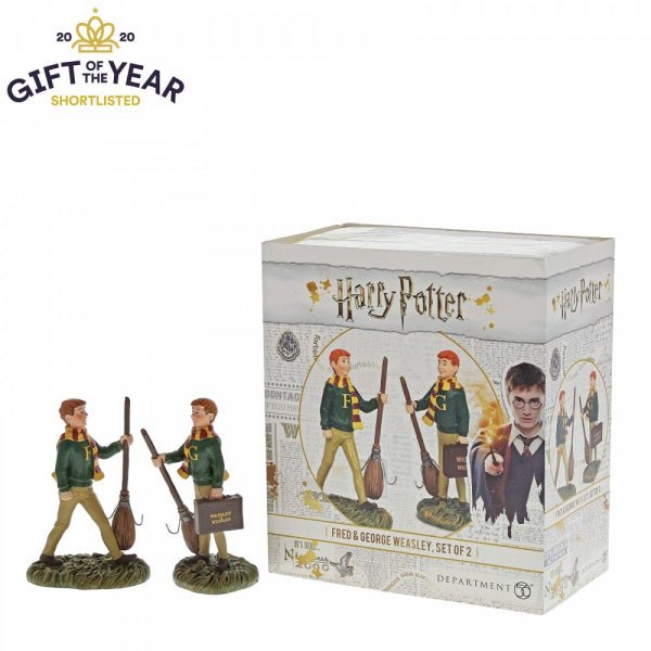 Wizarding World of Harry Potter - Fred and George Weasley Figurines - GeekCore