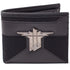 Wolfenstein Bi - Fold Wallet with Metal Badge Logo - GeekCore