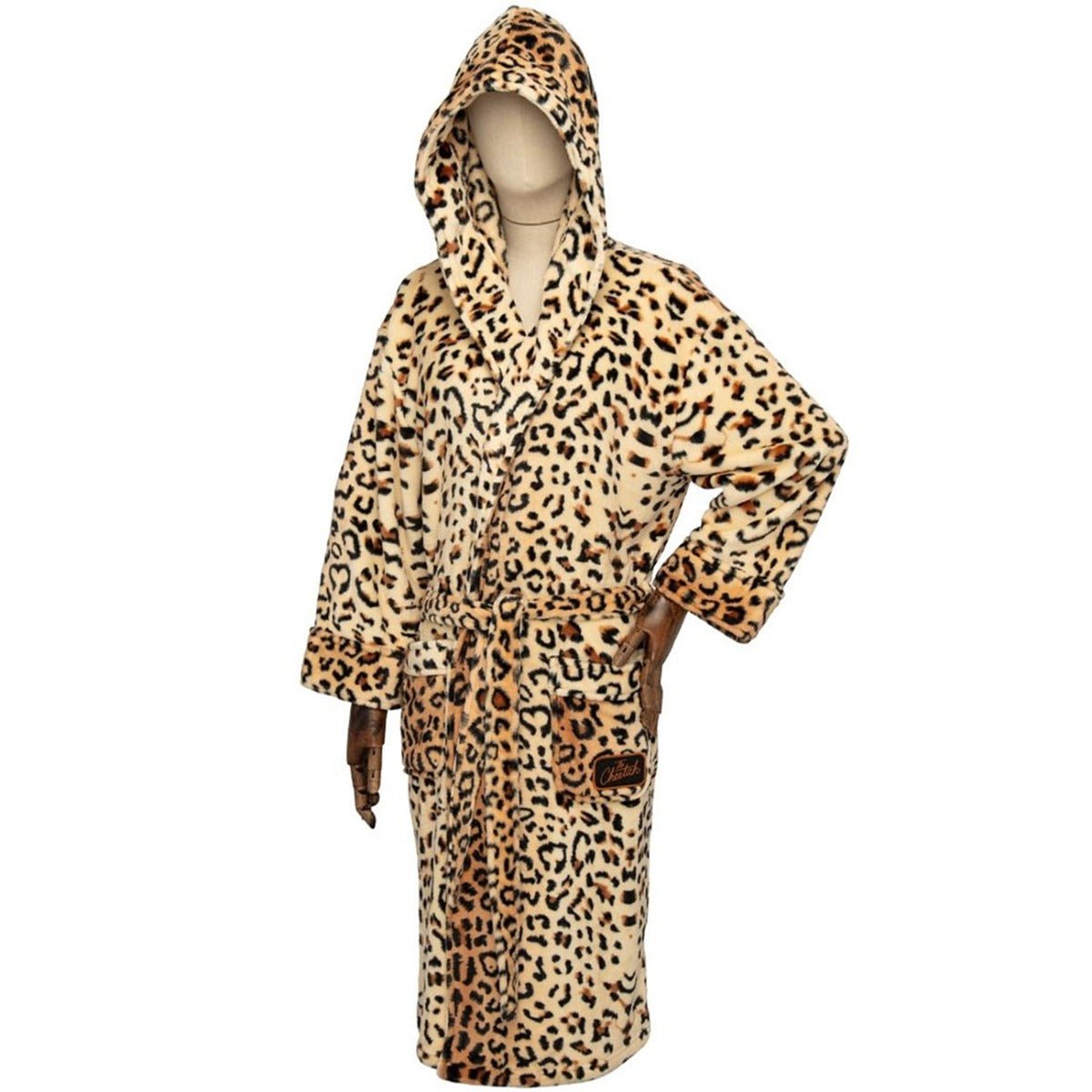 Wonder Woman 1984 Cheetah Bathrobe with Hood - GeekCore