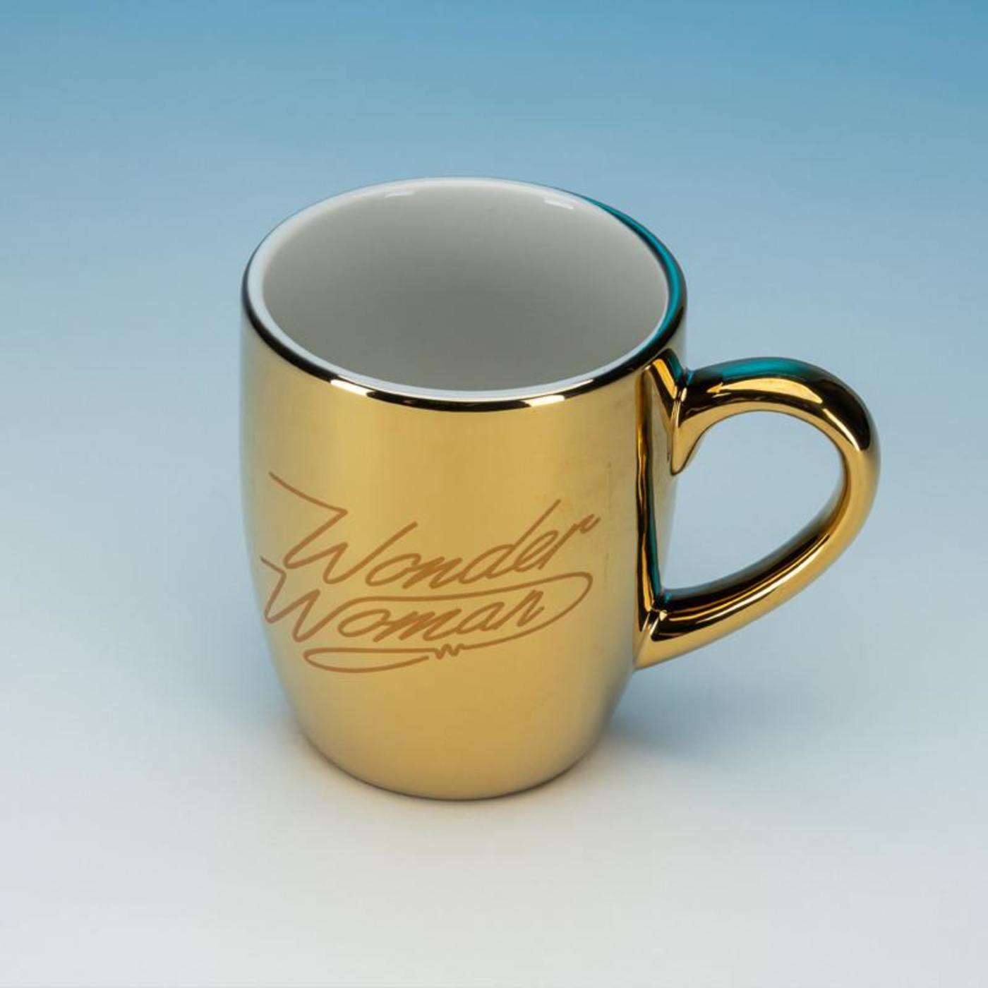 Wonder Woman 1984 Gold Chrome Mug - GeekCore