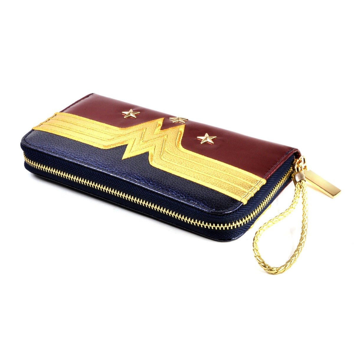 Wonder Woman Costume Zip - Up Purse - GeekCore