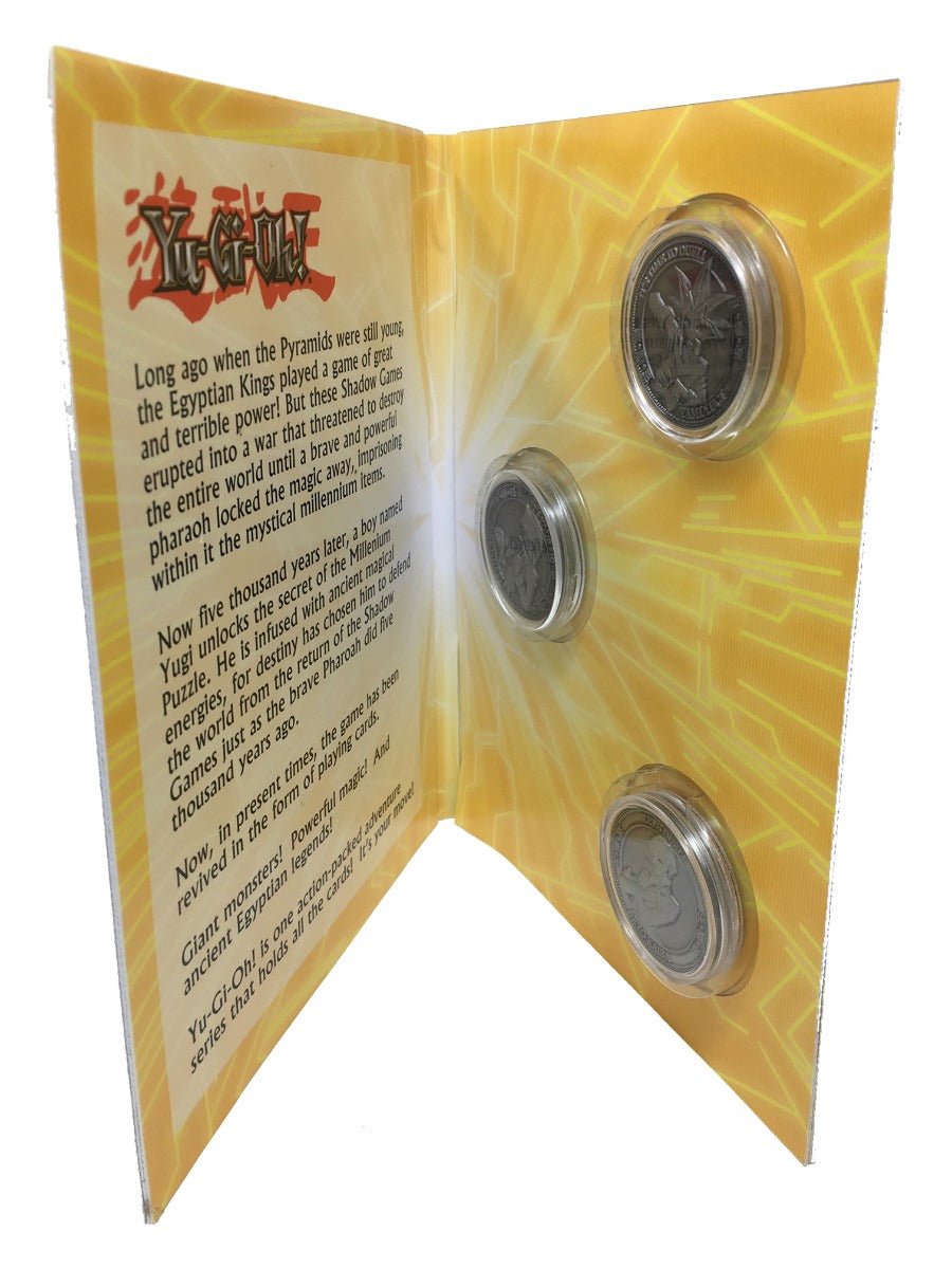 Yu - Gi - Oh! Limited Edition Collectors Coin Set - GeekCore