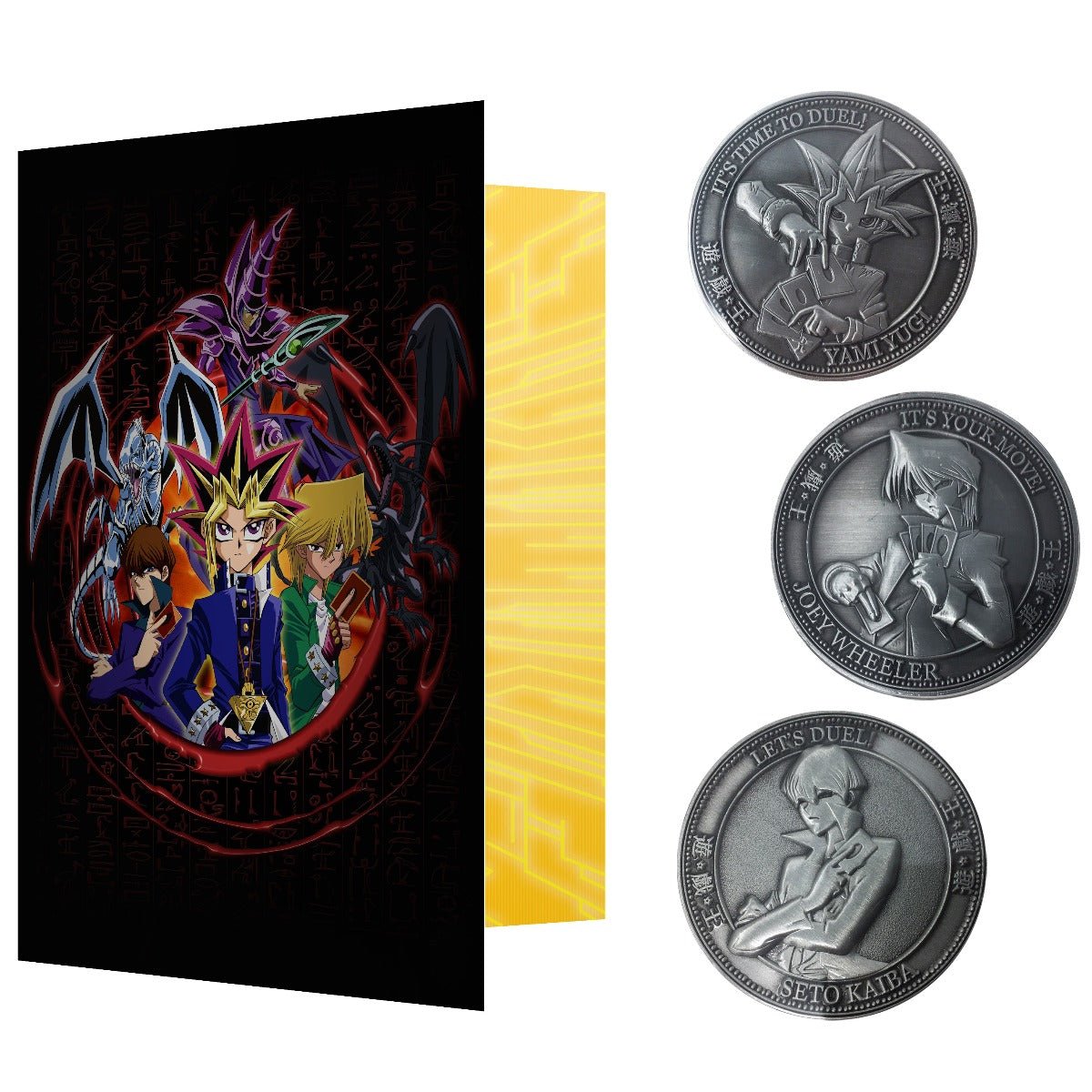 Yu - Gi - Oh! Limited Edition Collectors Coin Set - GeekCore