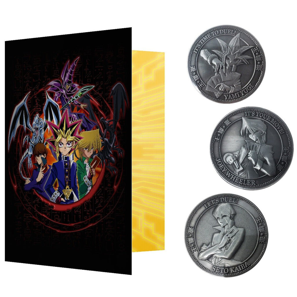 Yu - Gi - Oh! Limited Edition Collectors Coin Set - GeekCore