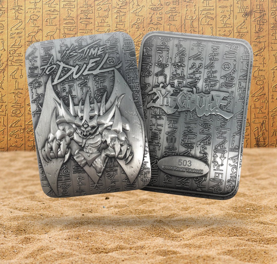 Yu-Gi-Oh! Limited Edition God Monster Metal Card - Obelisk the Torment GeekCore Yu-Gi-Oh! Limited Edition God Monster Metal Card - Obelisk the Torment GeekCore