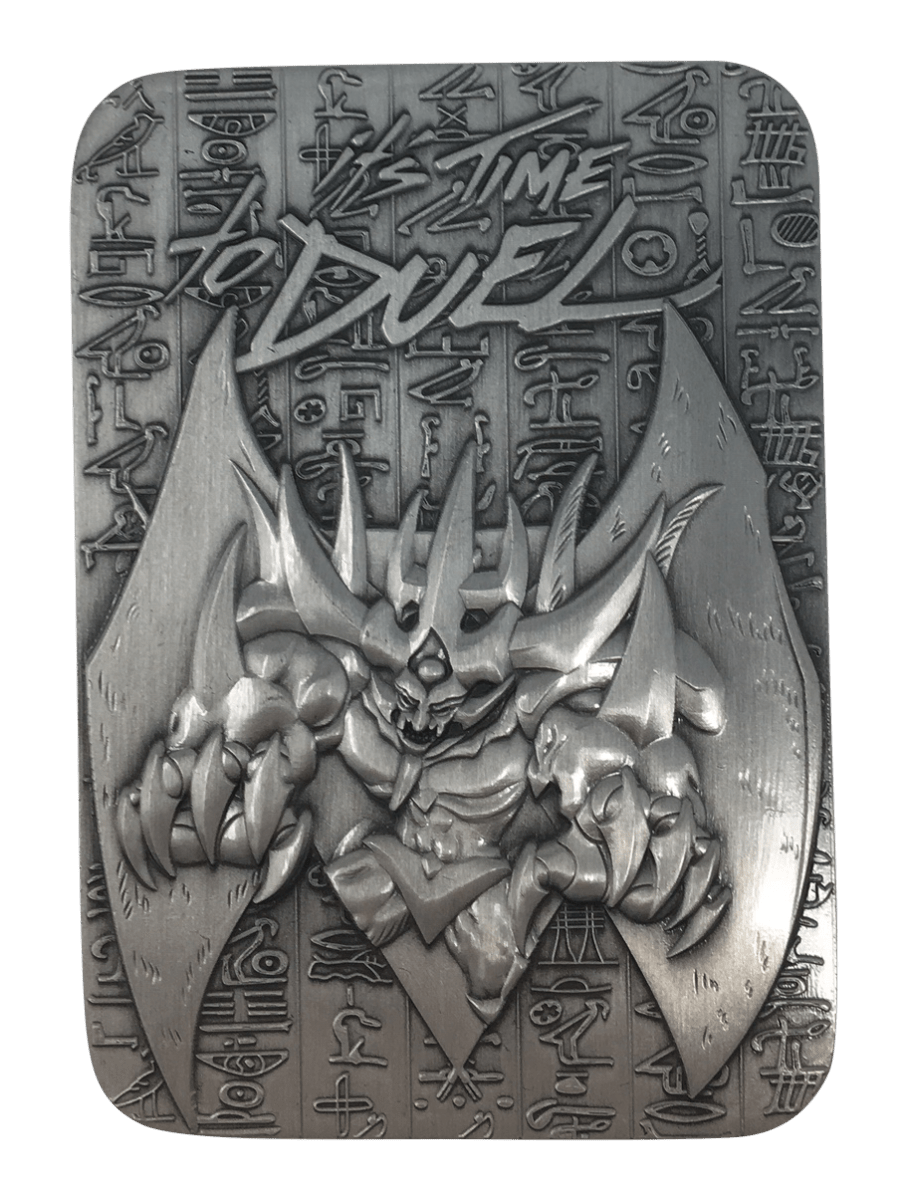 Yu-Gi-Oh! Limited Edition God Monster Metal Card - Obelisk the Torment GeekCore Yu-Gi-Oh! Limited Edition God Monster Metal Card - Obelisk the Torment GeekCore