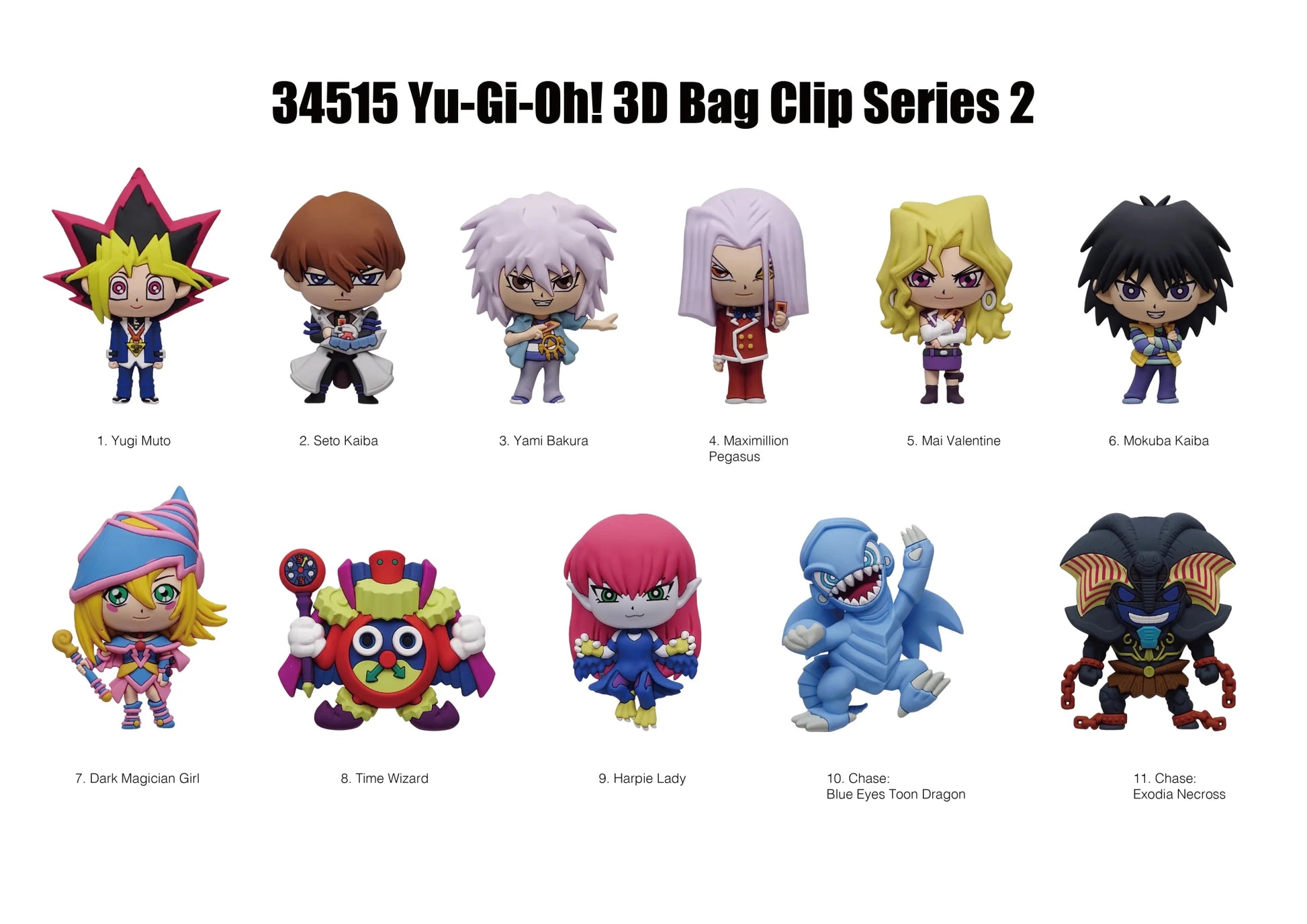 Yu-Gi-Oh! Series 2 Blind Bag Mystery Bag Clip - GeekCore