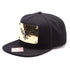 Zelda Black and Gold Snapback Cap - GeekCore