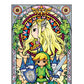 Zelda Stained Glass Wall Decal (Princess) - GeekCore