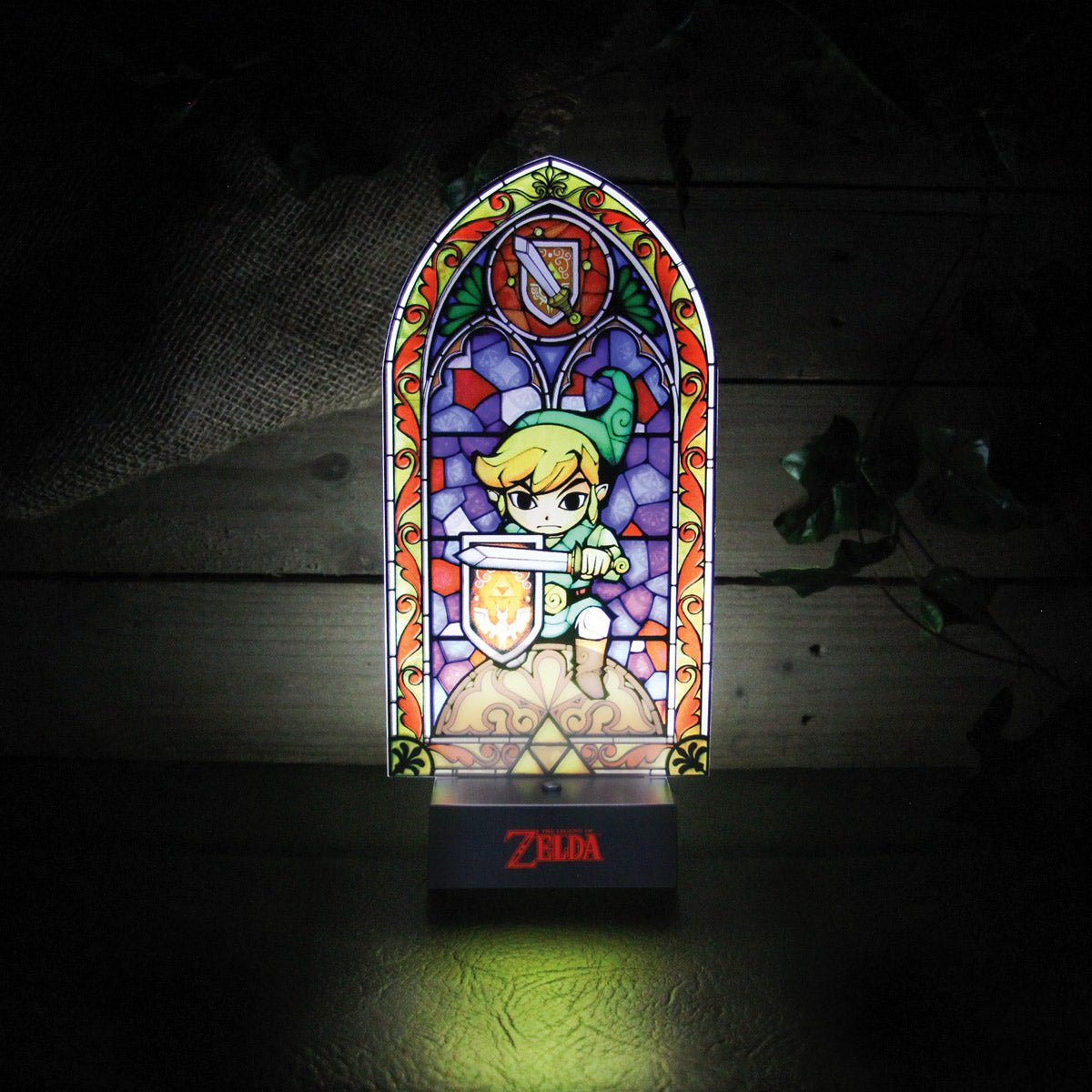 Zelda Stained Glass Window Light - GeekCore