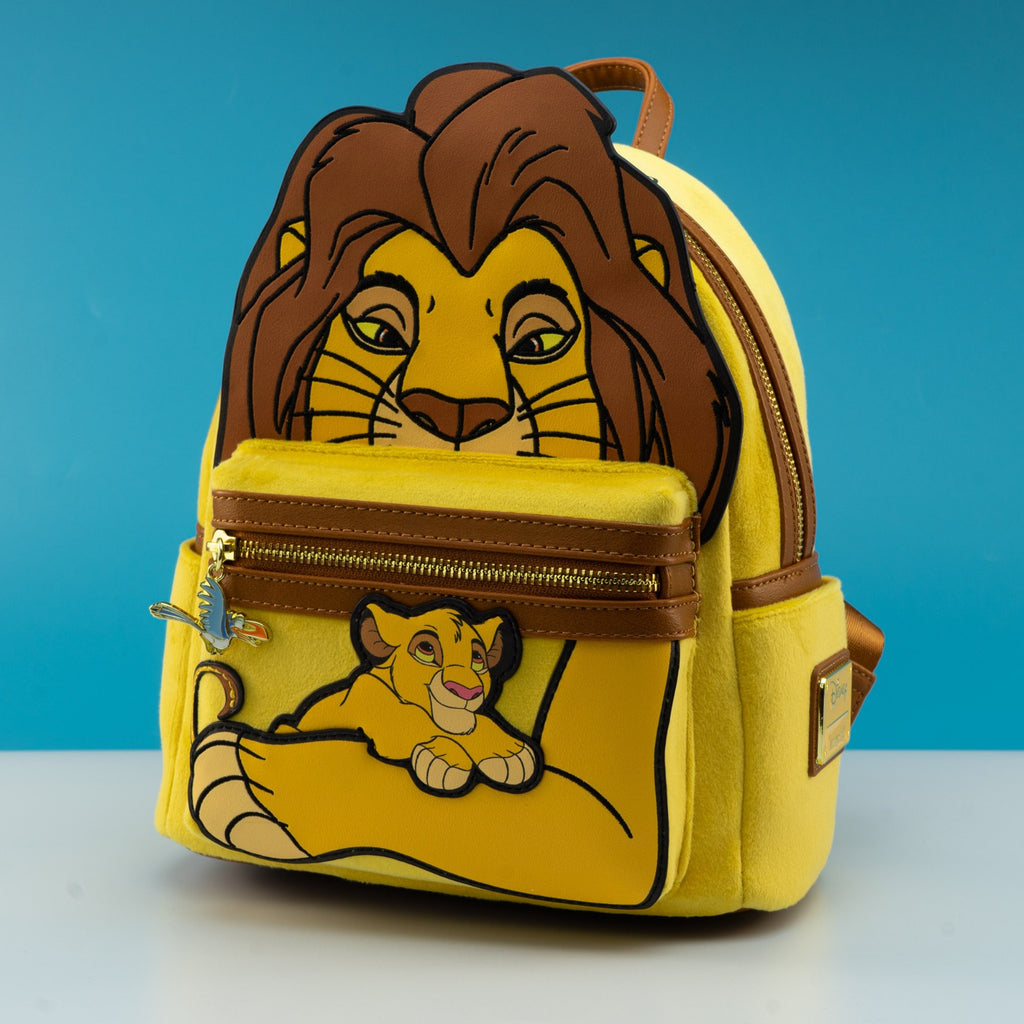 Loungefly x Disney Lion King Mufasa and Simba Cosplay Mini Backpack